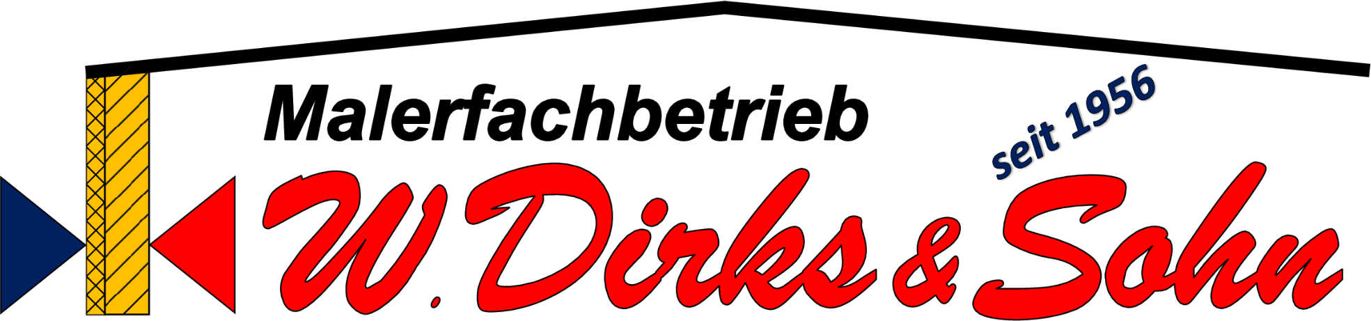 Malerfachbetrieb W. Dirks & Sohn, seit 1956