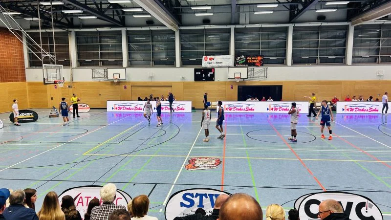 Basketballspiel der TuS HammStars in der Sporthalle